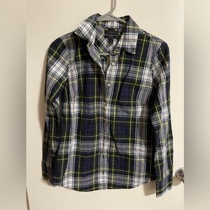 J Crew Plaid button down